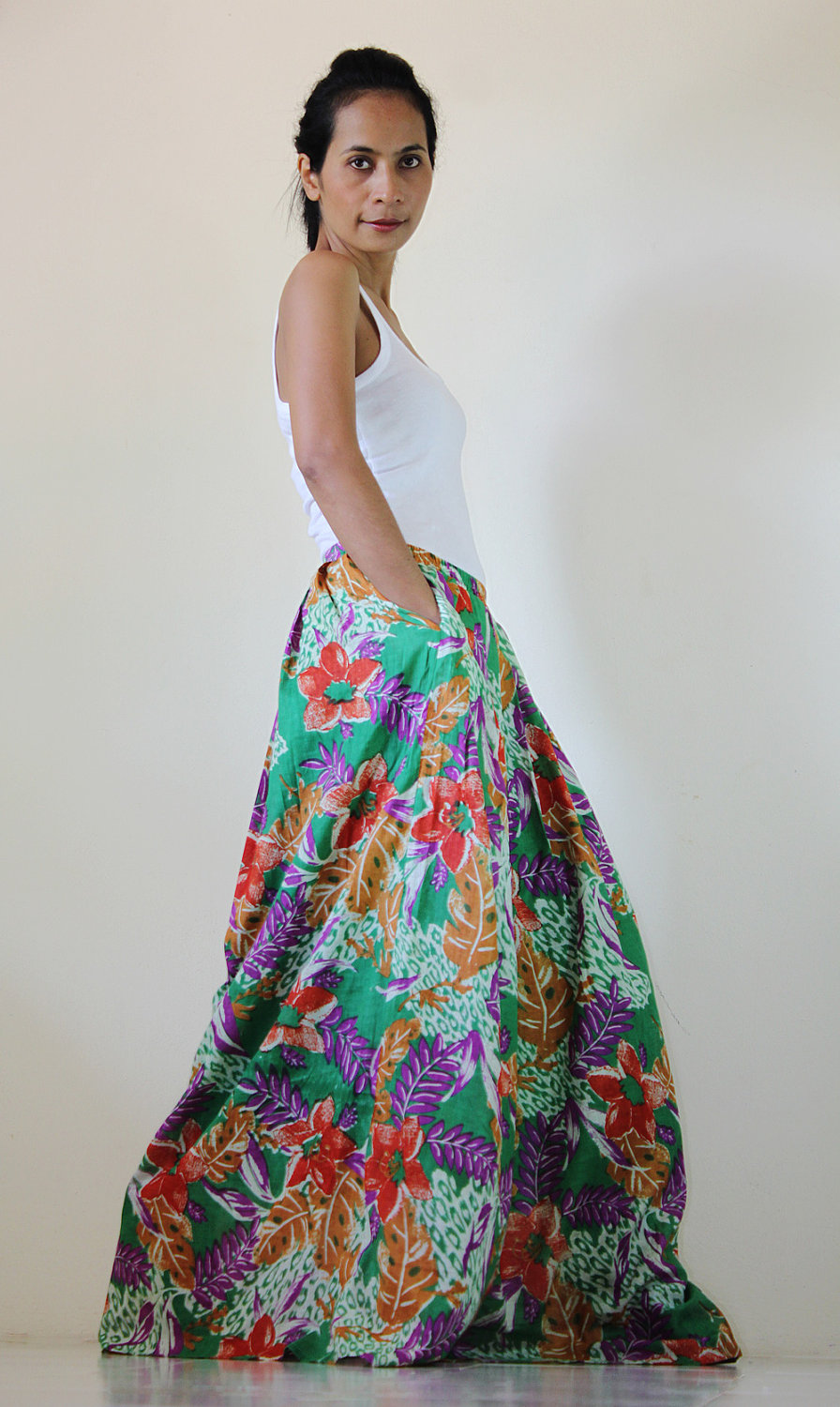Floral Maxi Skirt : Feel Good Collection II on Luulla