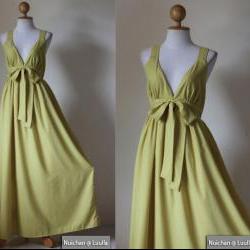 Yellow Bridesmaid Dress - ..