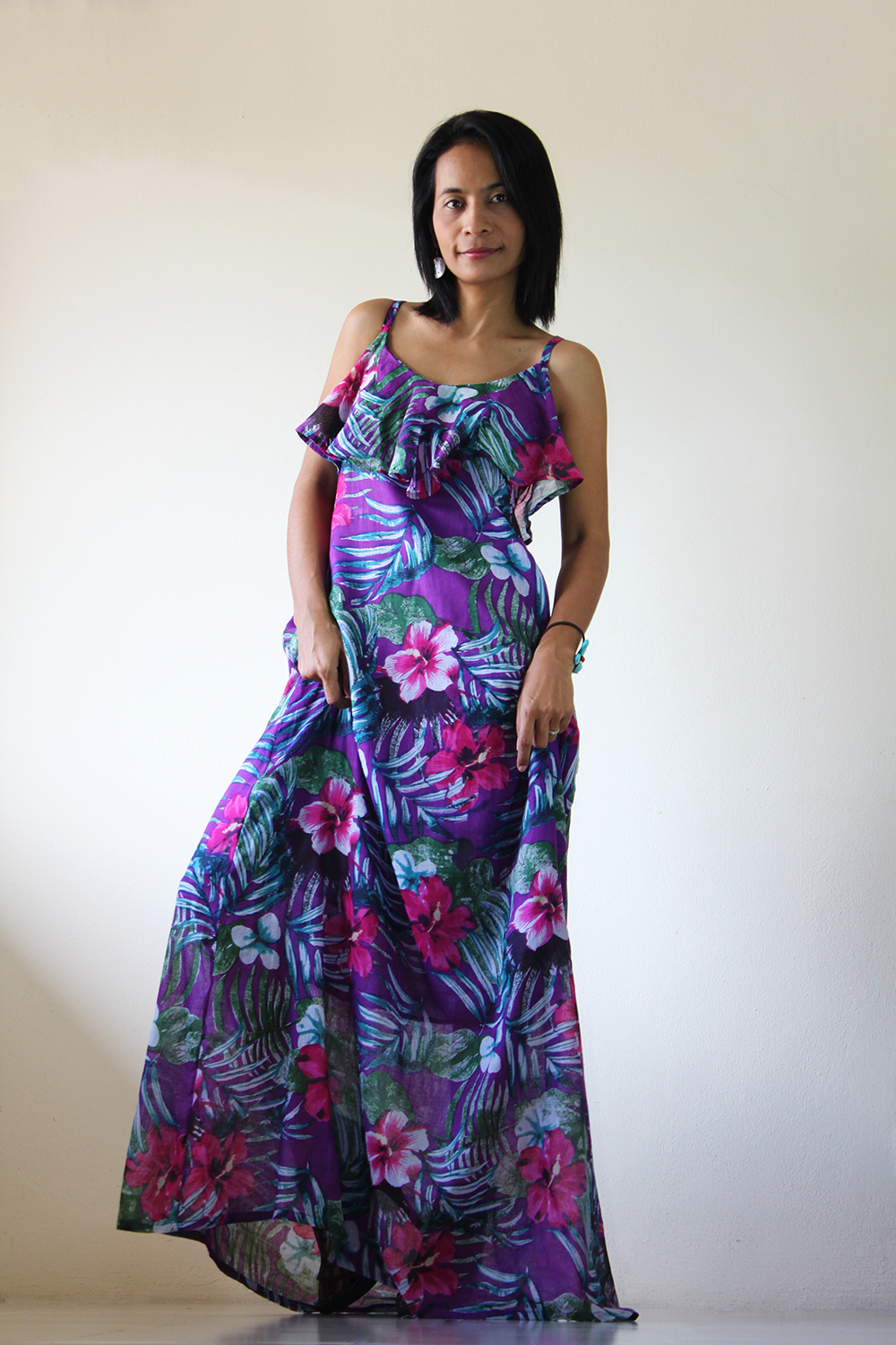 Floral Maxi Dress Bohemian Summer Gown : Sunny Dreams Collection on Luulla